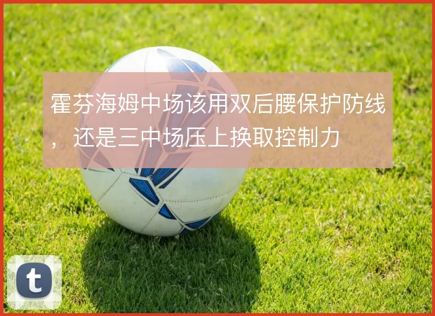 霍芬海姆中场该用双后腰保护防线,还是三中场压上换取控制力